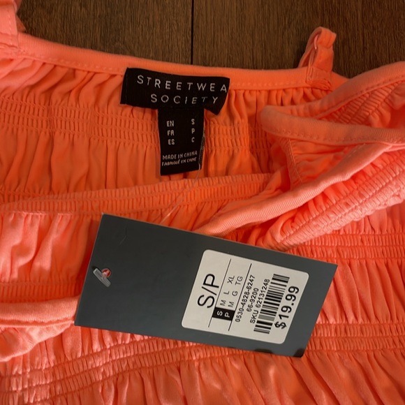 Bright spaghetti strap dress NEW - Picture 5 of 5